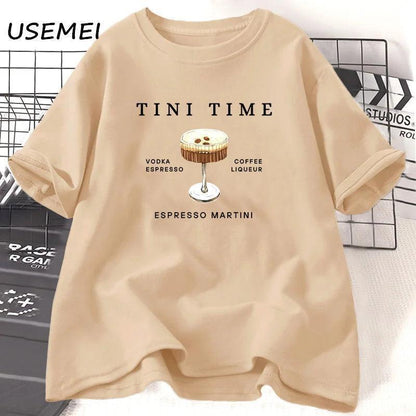 tini time t-shirt - basil boutique