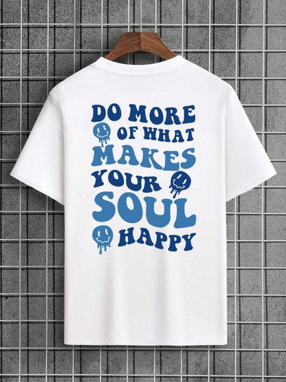 do more of what makes you happy t-shirt - basil boutique