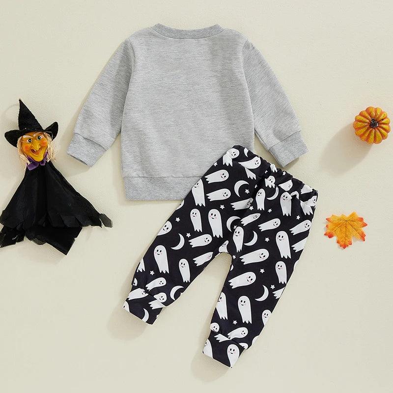 halloween time kids outfits - basil boutique