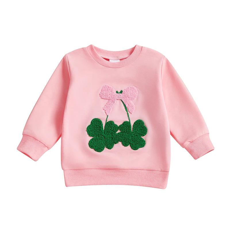 pair of shamrocks kids crew sweatshirt