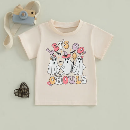 let's go ghouls kids t-shirt