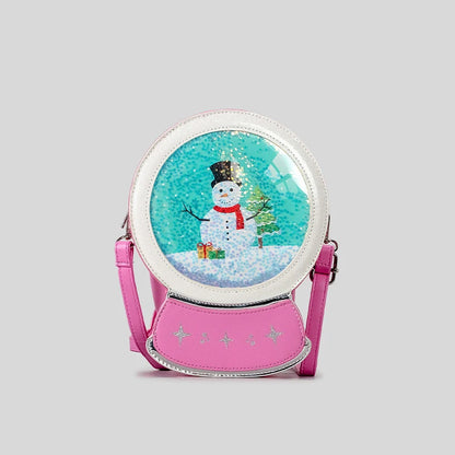 snow globe crossbody bag