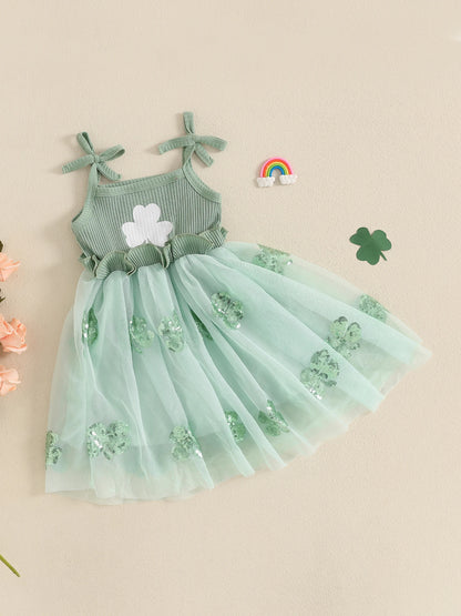 sweet shamrock kids dress