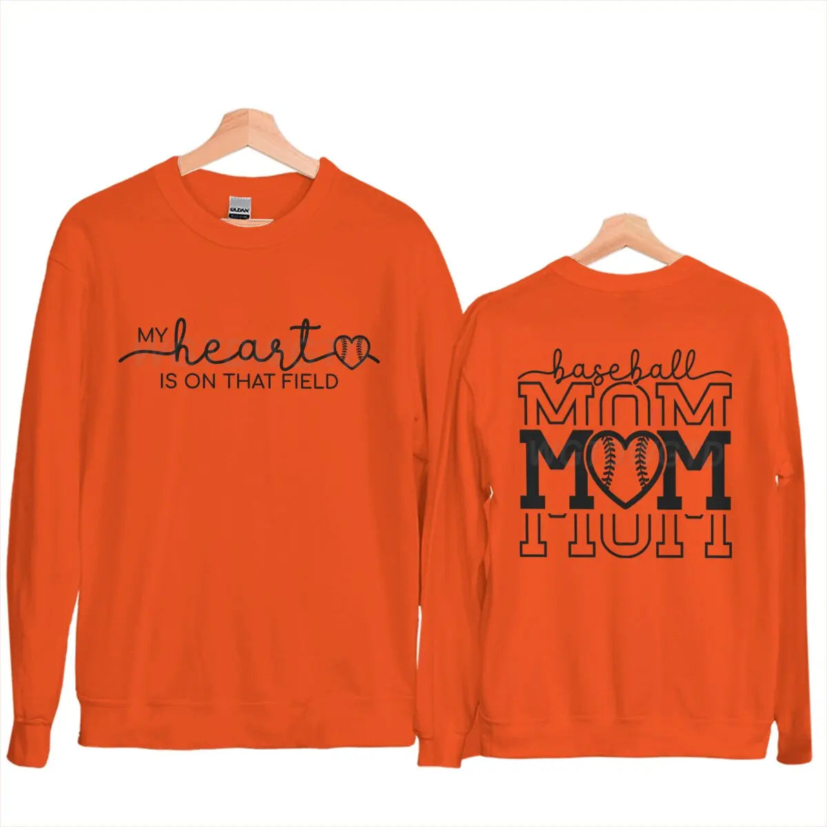 my heart is on that field crew sweatshirt