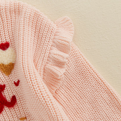 sweet knit kids crew sweater