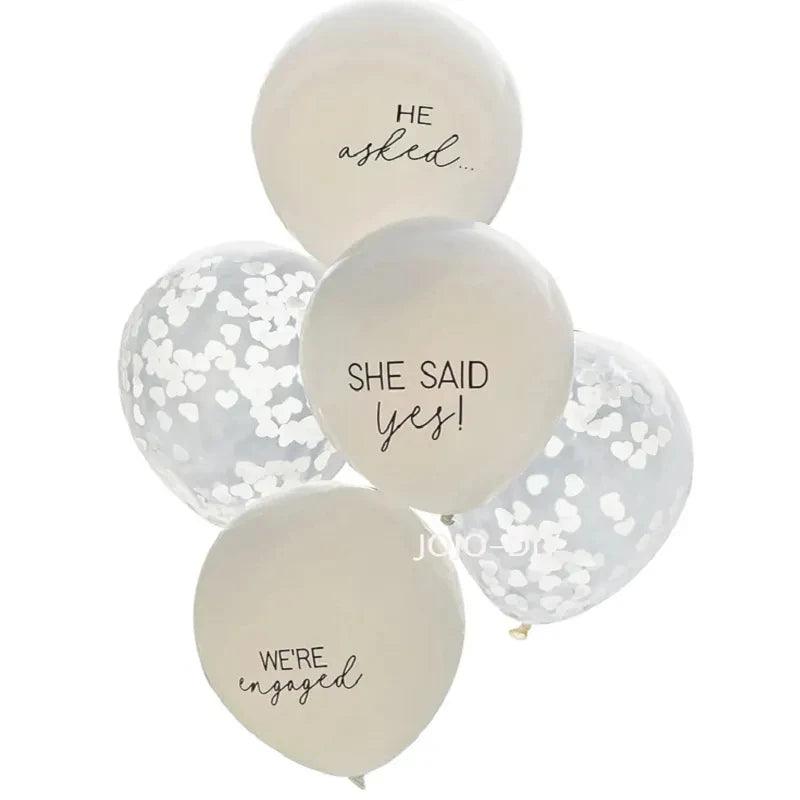 engagement party balloon kit - basil boutique