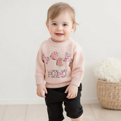 spooky mini kids crew sweater