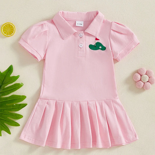 golf pleated dress