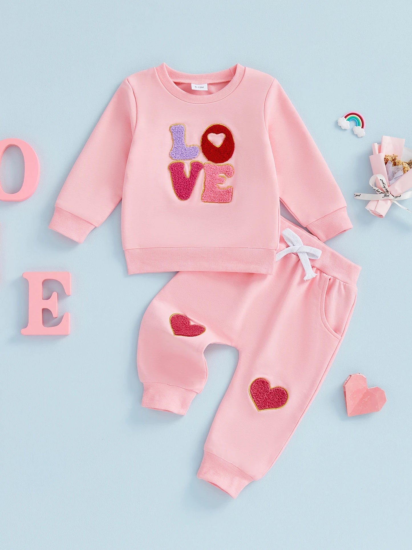 love patch kids outfit