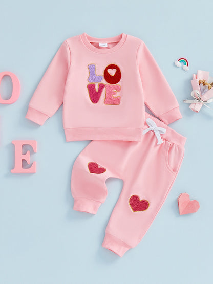 love patch kids outfit