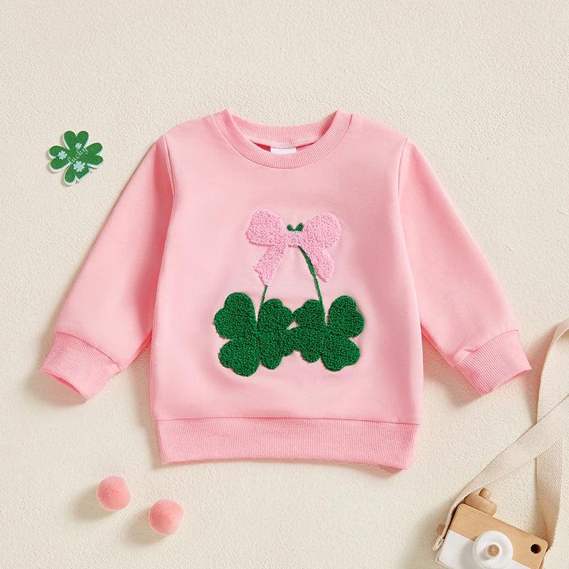 pair of shamrocks kids crew sweatshirt