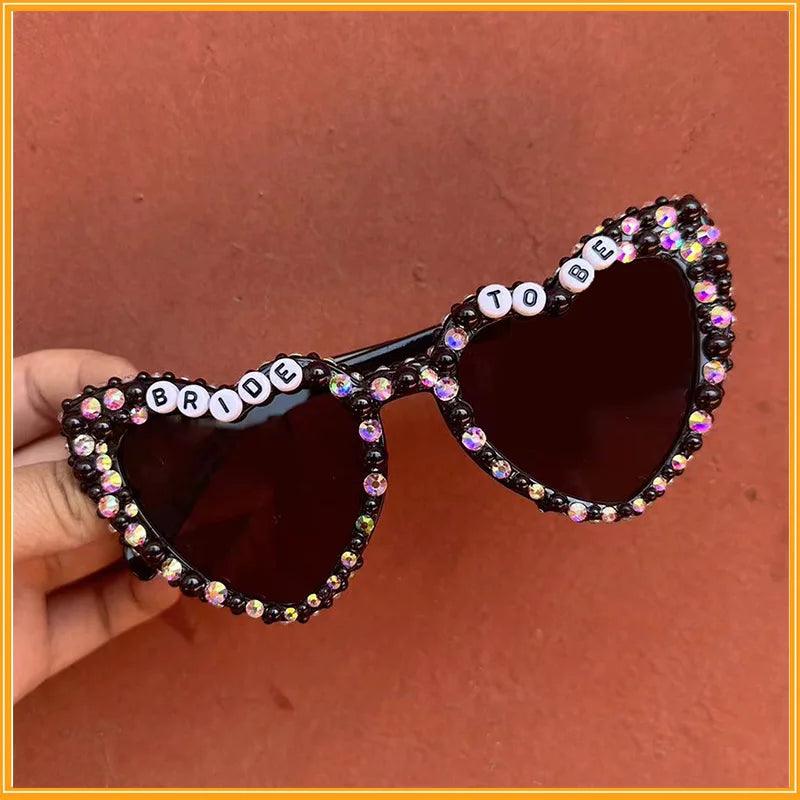 bride-to-be variety heart sunglasses - basil boutique