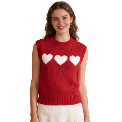 valentine's day sweater vest