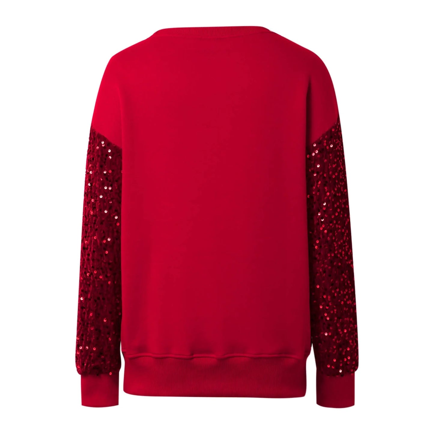 merry sequin crew sweater - basil boutique