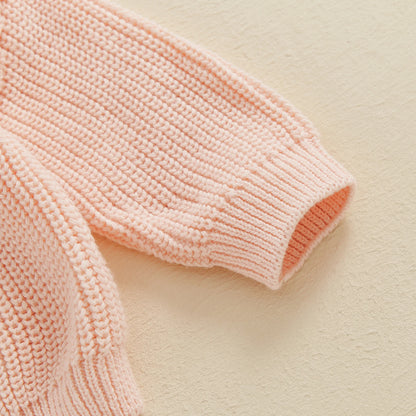 sweet knit kids crew sweater