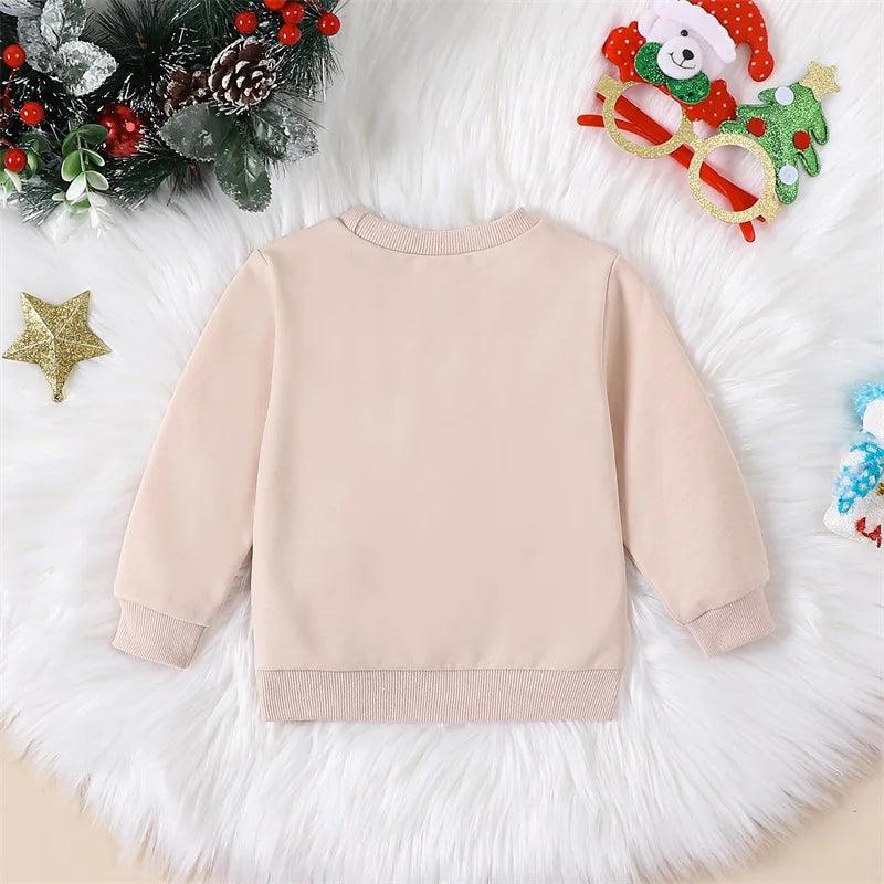 cousin crew christmas kids crew sweatshirt - basil boutique