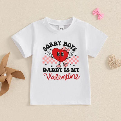 mama's valentine kids t-shirt