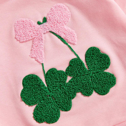 pair of shamrocks kids crew sweatshirt