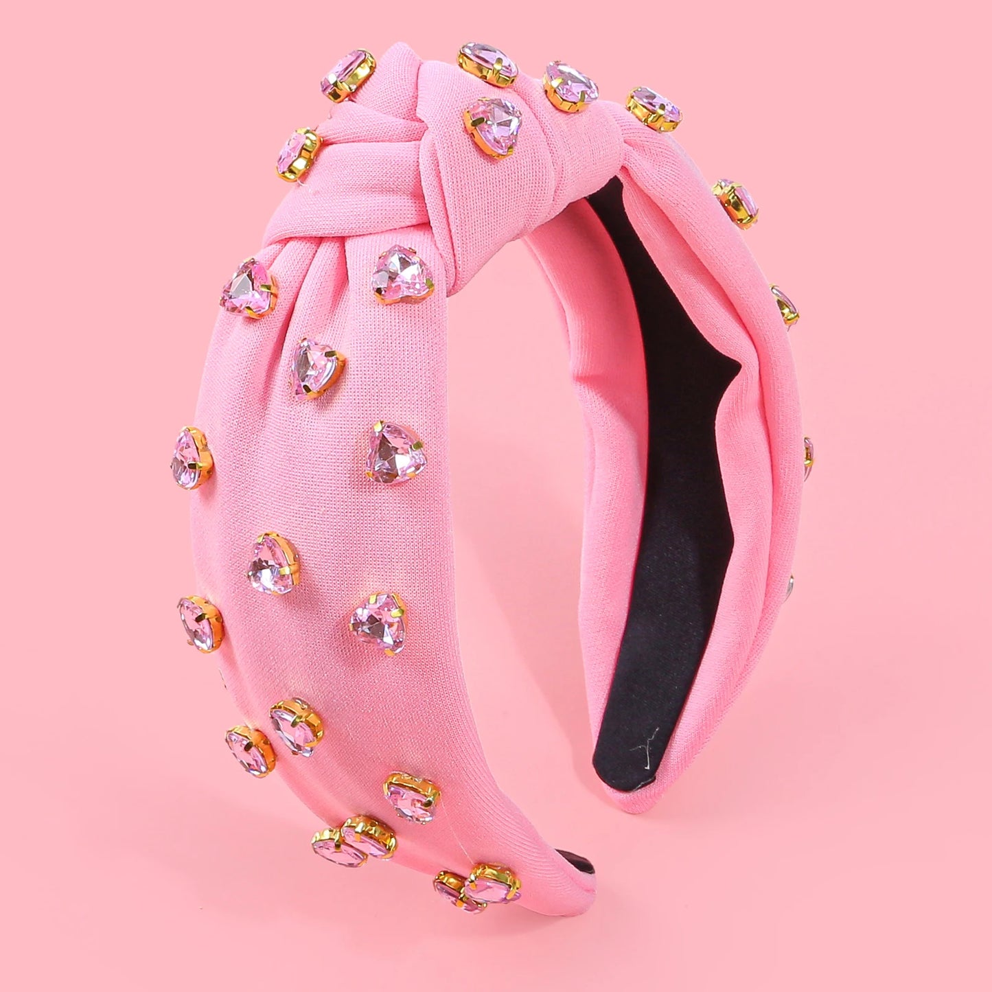 heart rhinestone headband