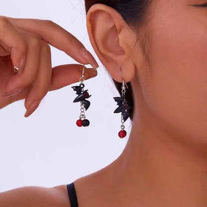 halloween dangle earrings - basil boutique