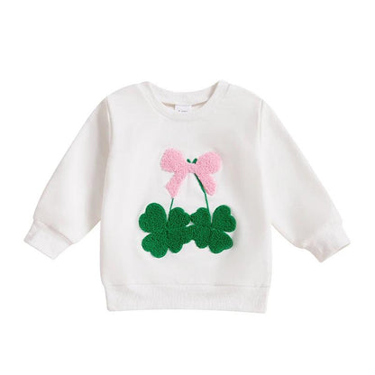 pair of shamrocks kids crew sweatshirt