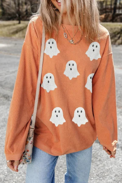 halloween spirit sequin tops