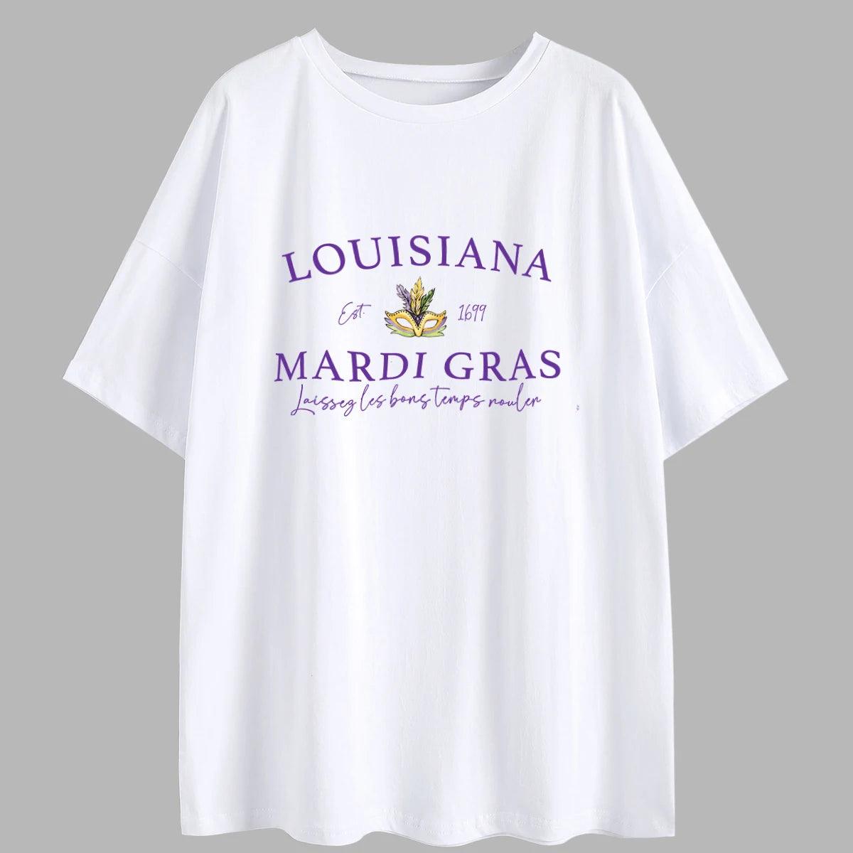 louisiana mardi gras est. 1699 t-shirt