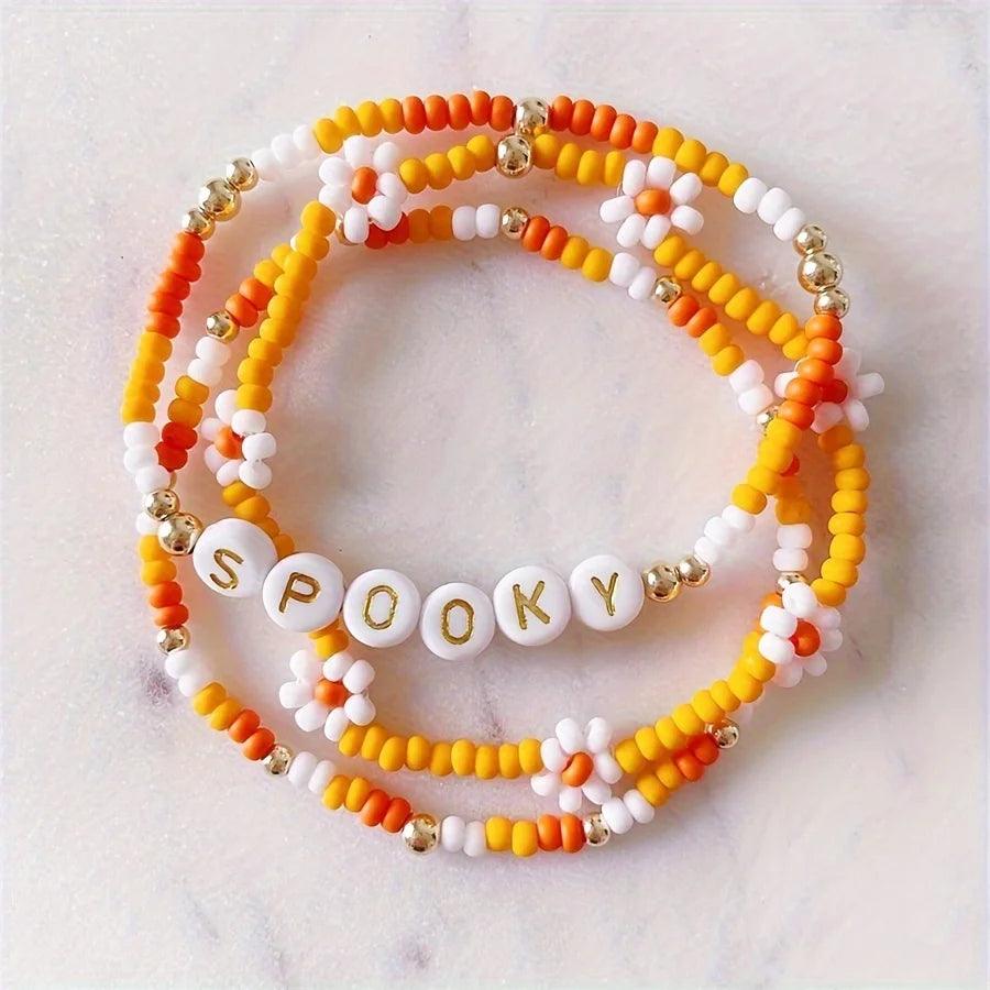 halloween bracelet sets - basil boutique