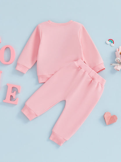 love patch kids outfit
