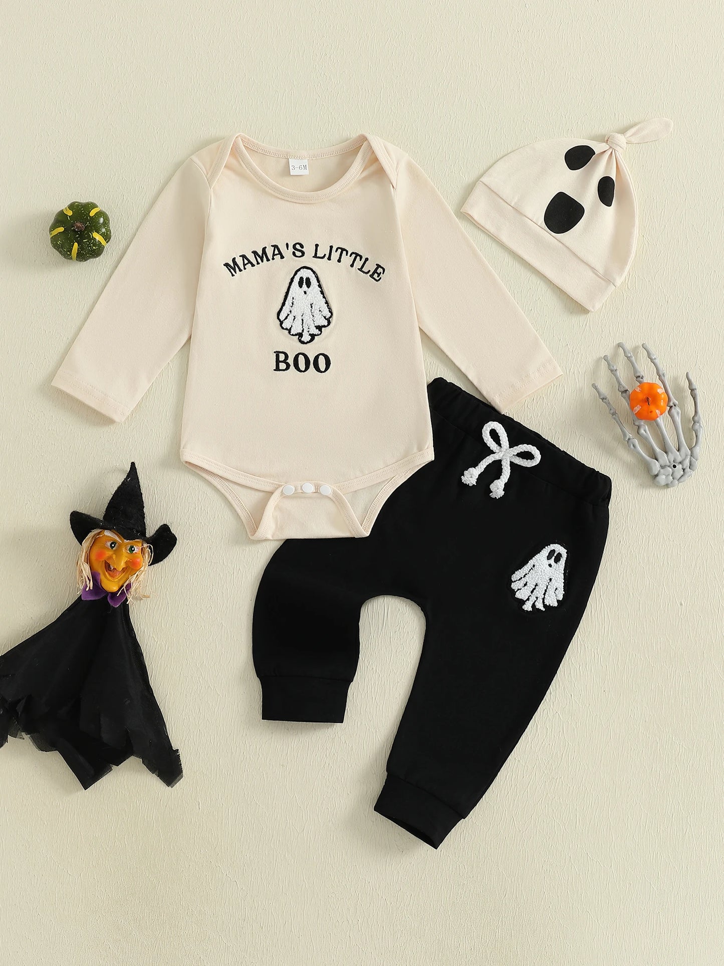 mama's little boo kids outfit