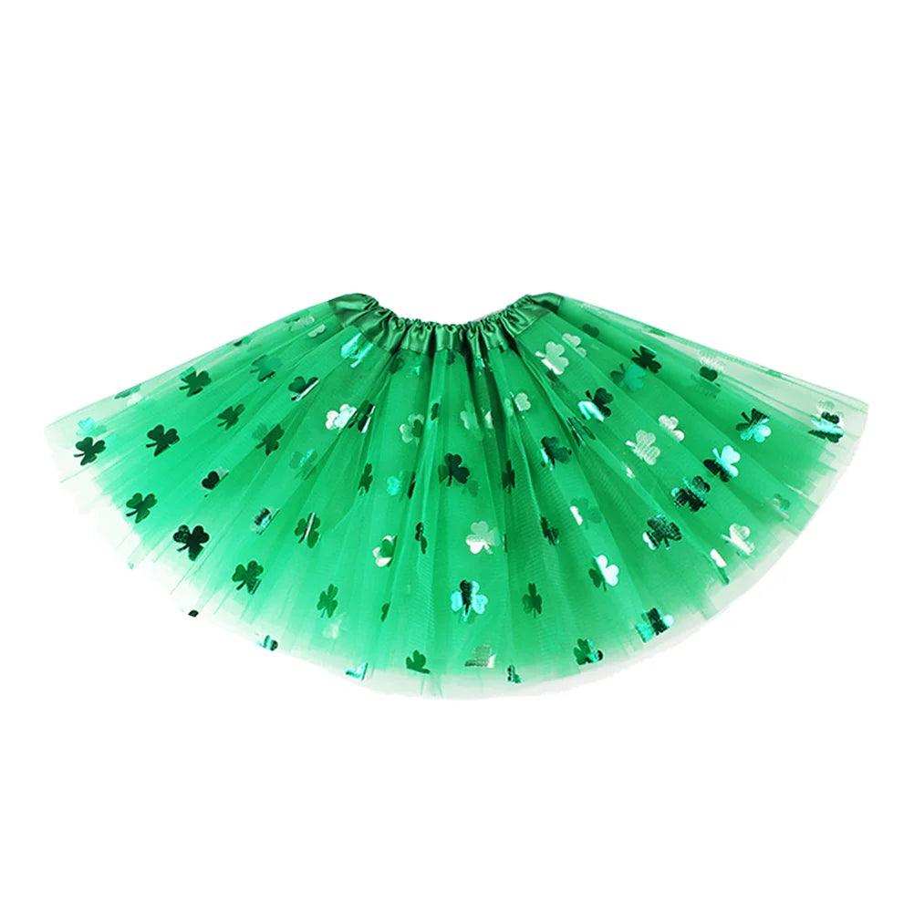 shamrock tulle skirt