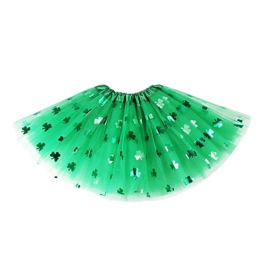 shamrock tulle skirt