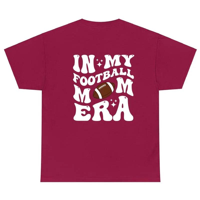 in my football mom era graphic t-shirt - basil boutique