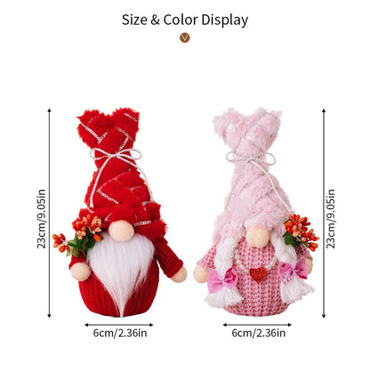 valentine's day gnomes decor