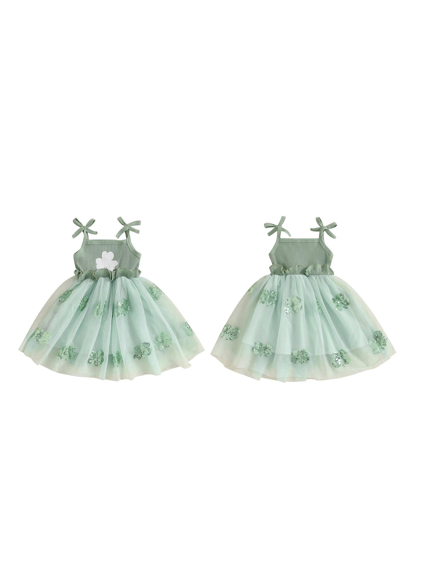 sweet shamrock kids dress