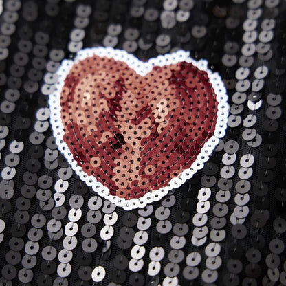 love is all around sequin top