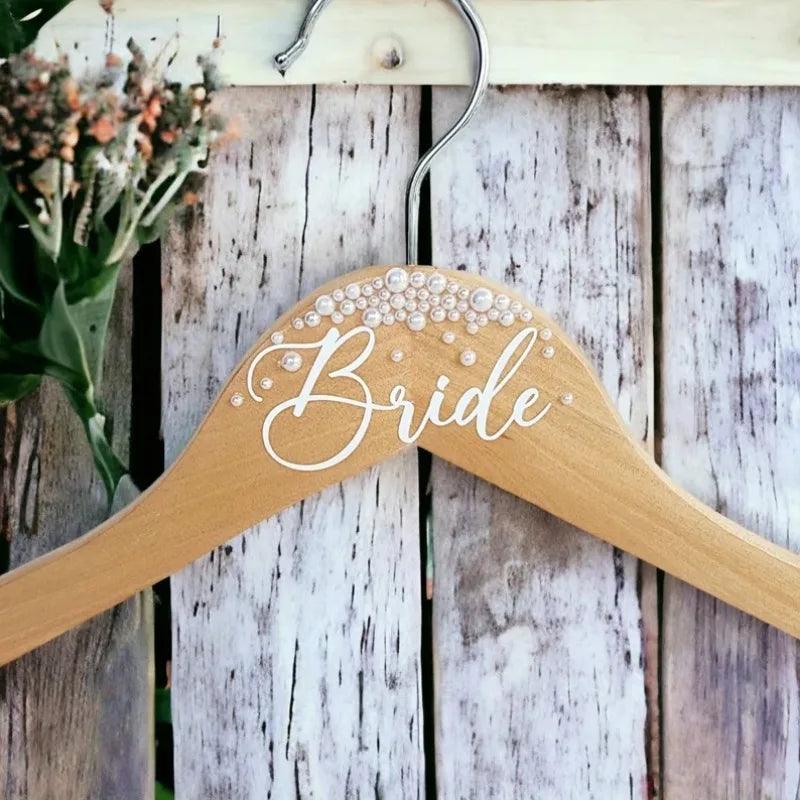 bride dainty pearl hanger