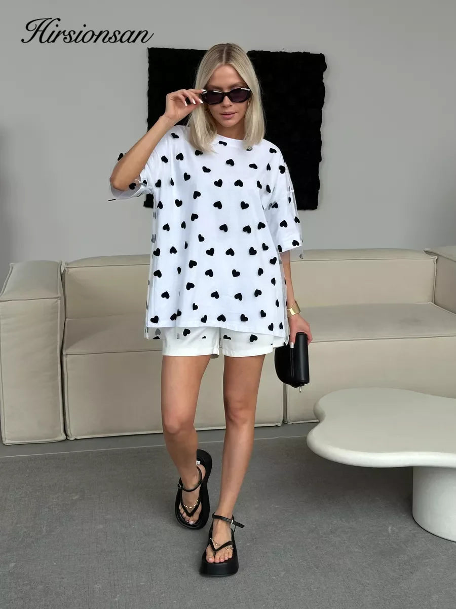 heart mesh tops + dresses