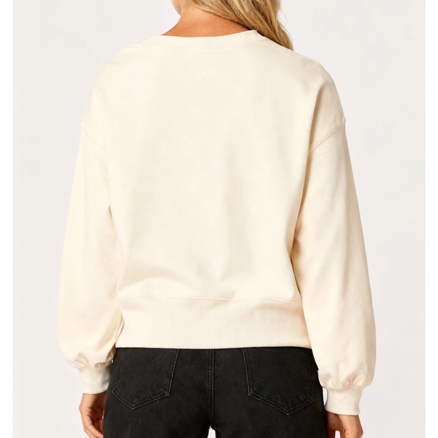 merry times sequin crew sweater