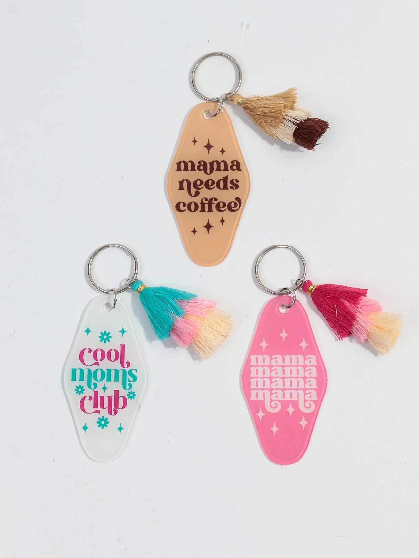 mama acryllic keychains