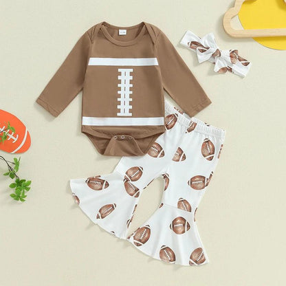 on sundays we watch football kids outfits - basil boutique