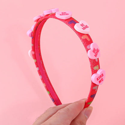 sweet heart candy headband