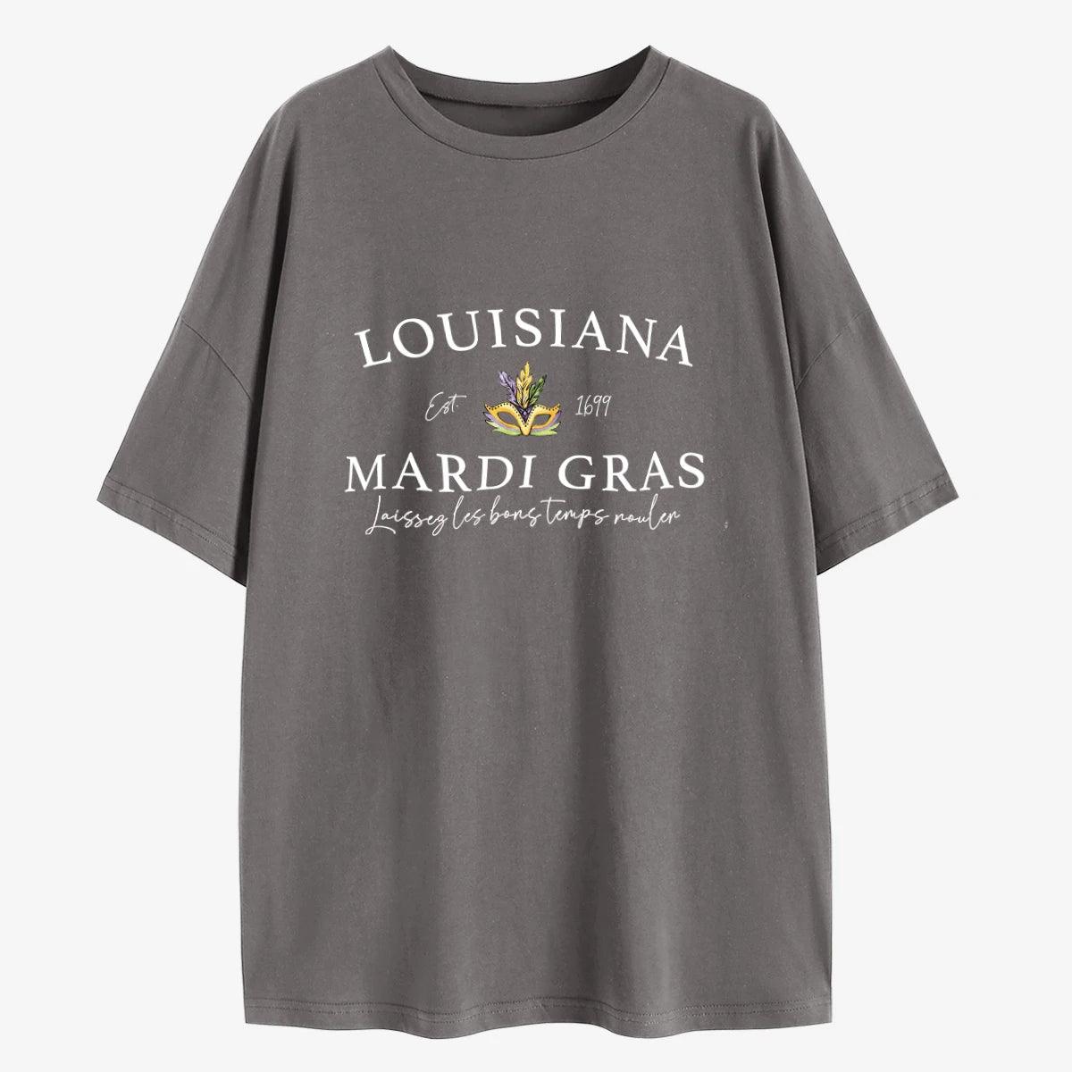 louisiana mardi gras est. 1699 t-shirt