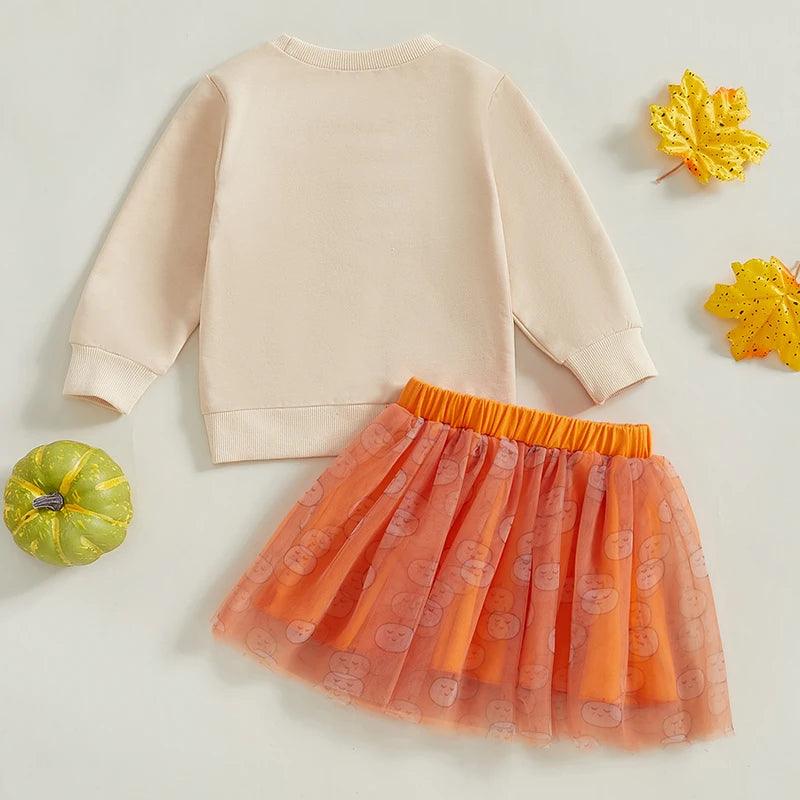 halloween tulle kids outfits