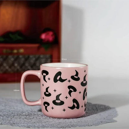 halloween ceramic mugs - basil boutique