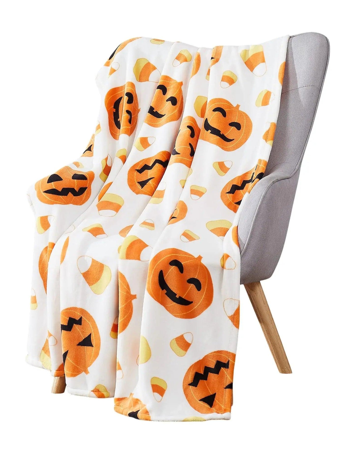 halloween throw blankets - basil boutique