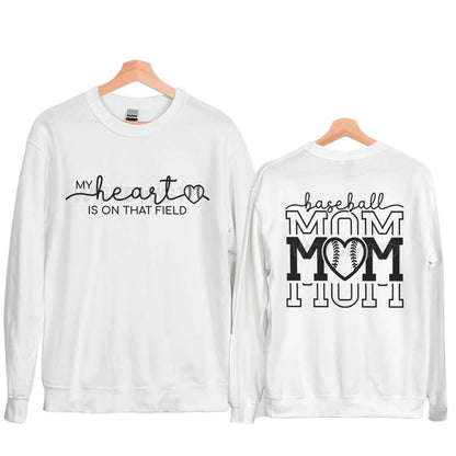 my heart is on that field crew sweatshirt