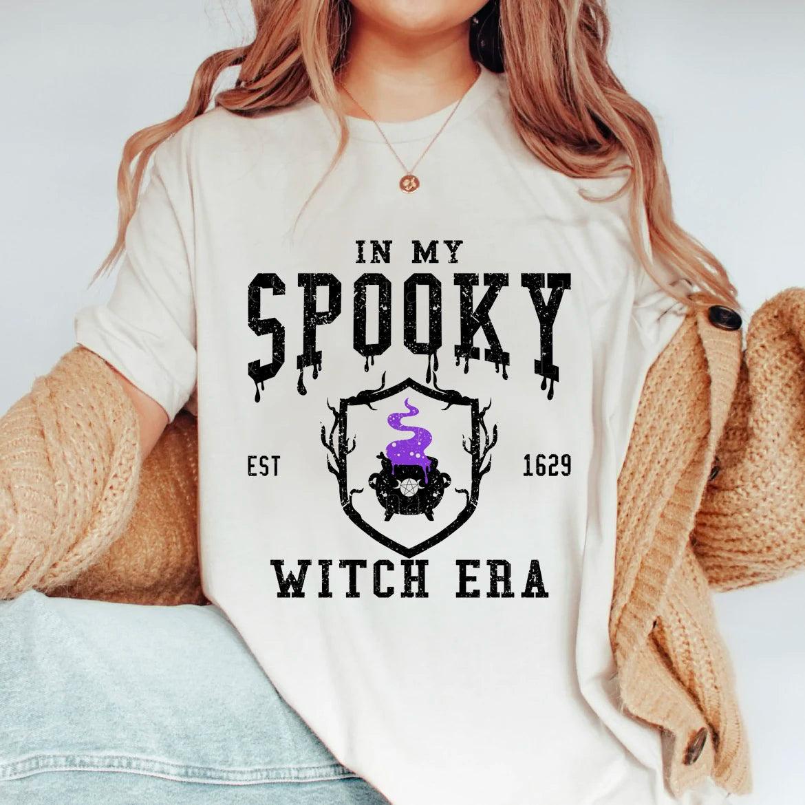 halloween retro t-shirts - basil boutique