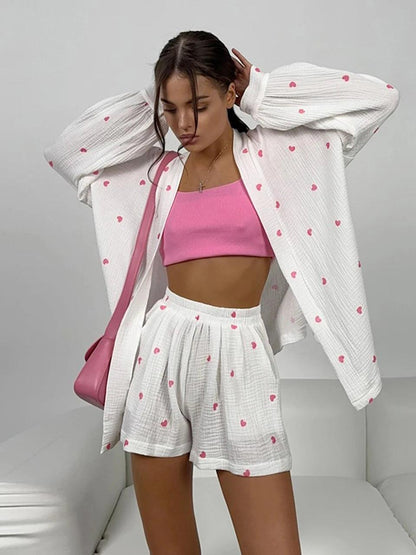 sweet valentine pajamas