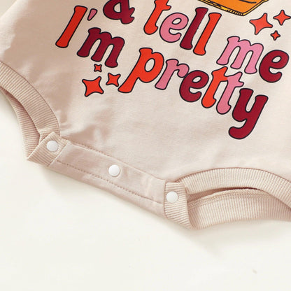 feed me pie + tell me i'm pretty onsie - basil boutique